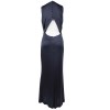 Robe longue CHANEL T42 manches américaines