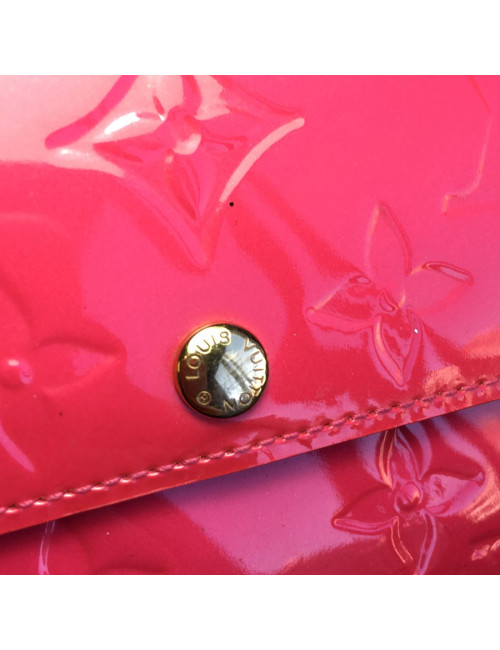 Wallet LOUIS VUITTON Sarah patent leather pink