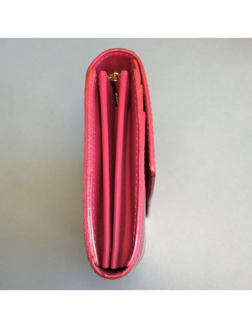Wallet LOUIS VUITTON Sarah patent leather pink