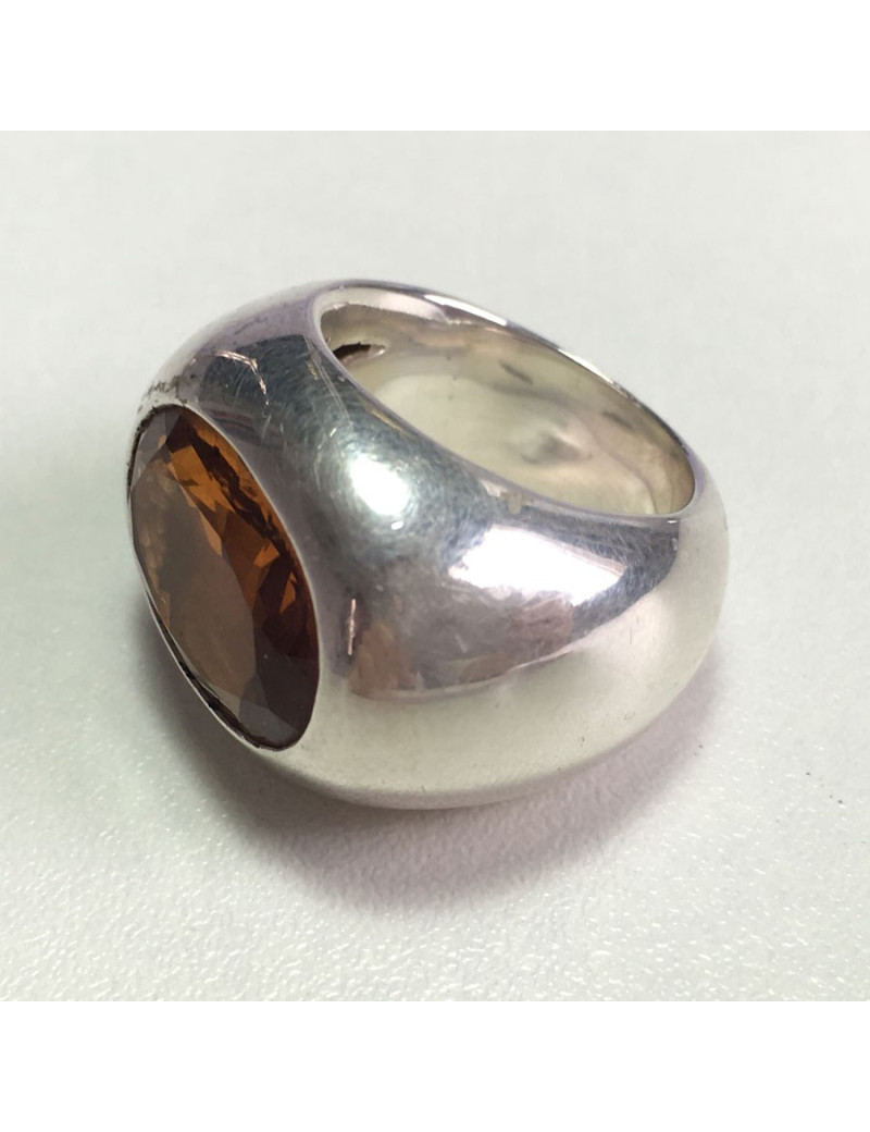 Bague Anonyme en argent massif Taille 53