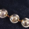 CHANEL Golden balls necklace