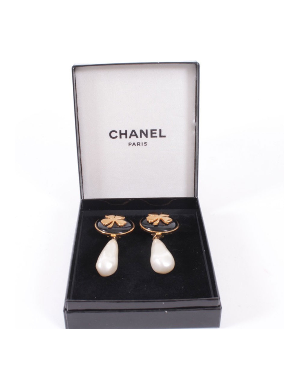 Boucles d'oreille clips CHANEL Vintage
