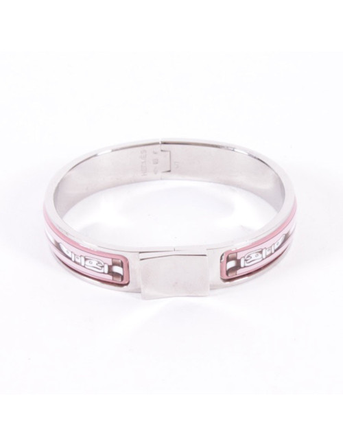 Bracelet HERMES clic clac en émail  PM