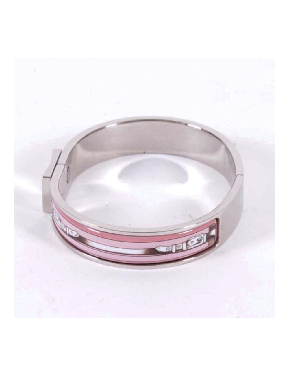 Bracelet HERMES clic clac en émail  PM