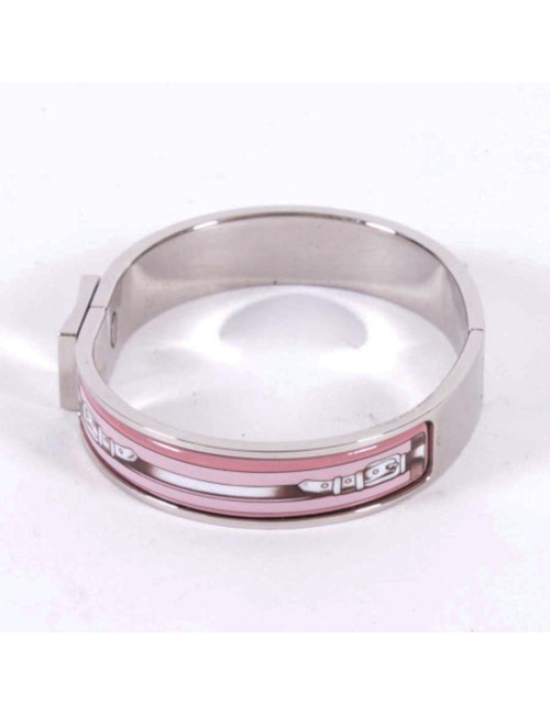 Bracelet HERMES clic clac en émail  PM