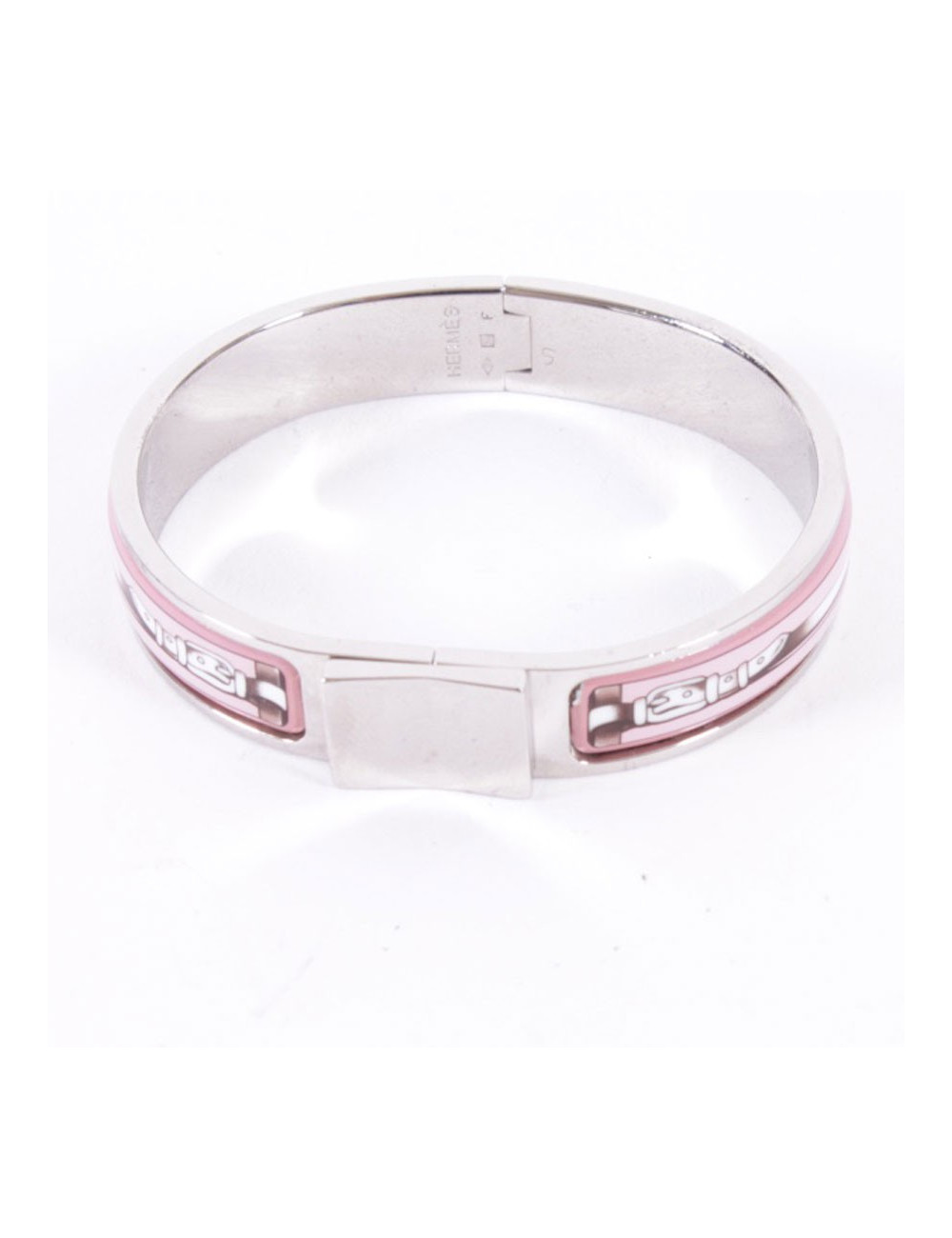 Bracelet HERMES clic clac en émail  PM