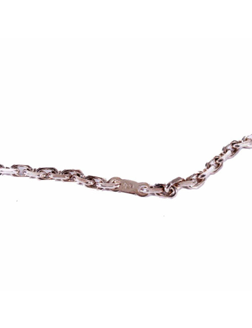 Porte-clefs HERMES chaîne argent