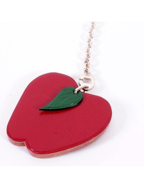 Porte-clefs HERMES chaîne argent