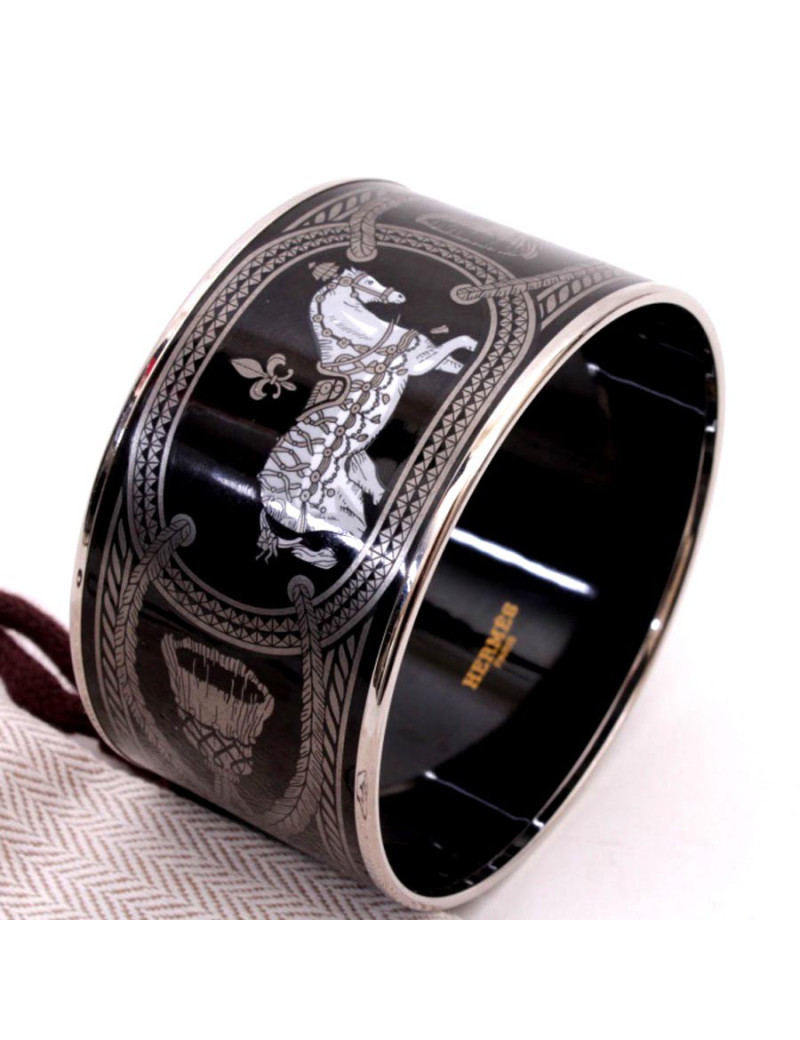 Bracelet émaillé HERMES Branbourg