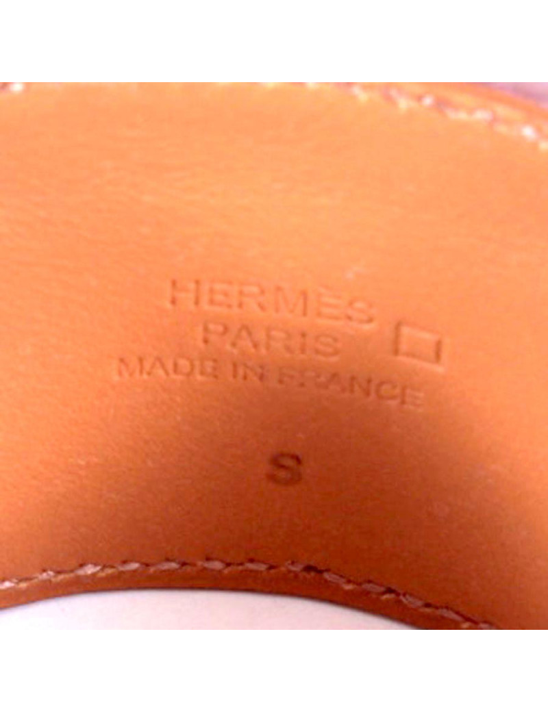 CDC Fido HERMES crocodile red poppy cufflinks