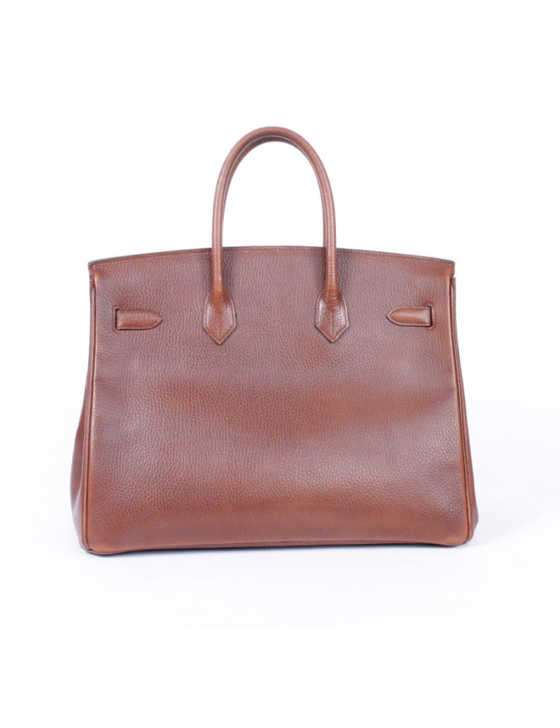 Birkin 35 HERMES cognac leather