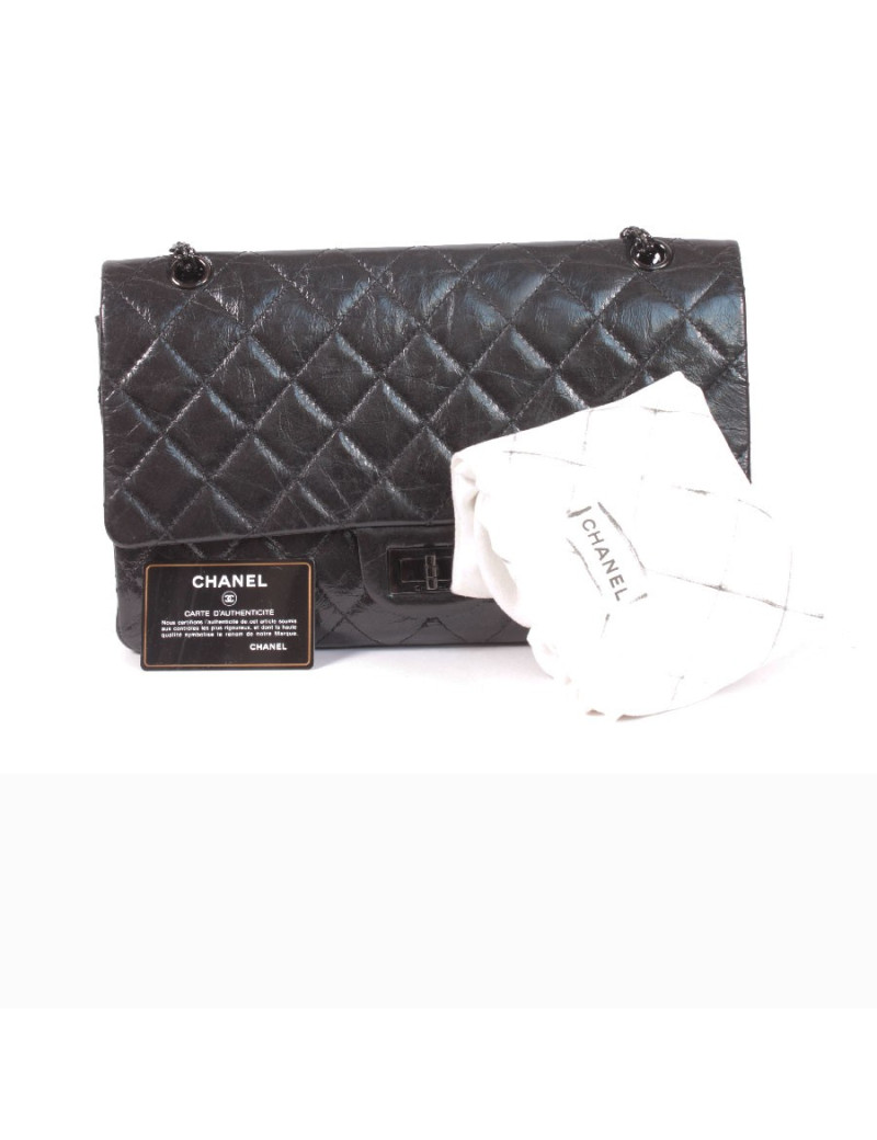 Sac 2.55 CHANEL so black