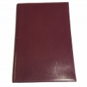 HERMES vintage mail pouch in bordeaux box leather