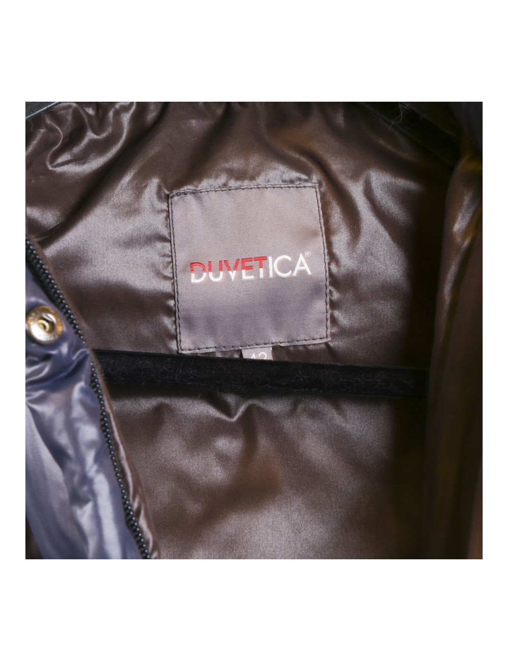 doudoune t 42 bleue marine DUVETICA