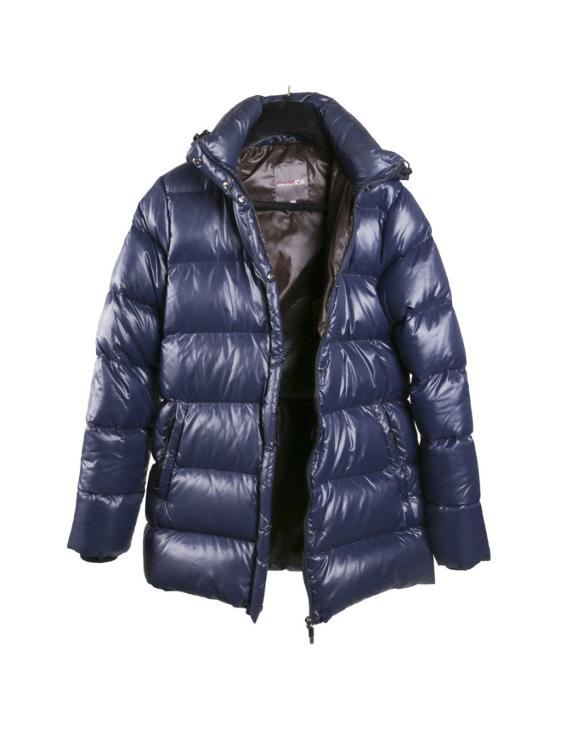 doudoune t 42 bleue marine DUVETICA