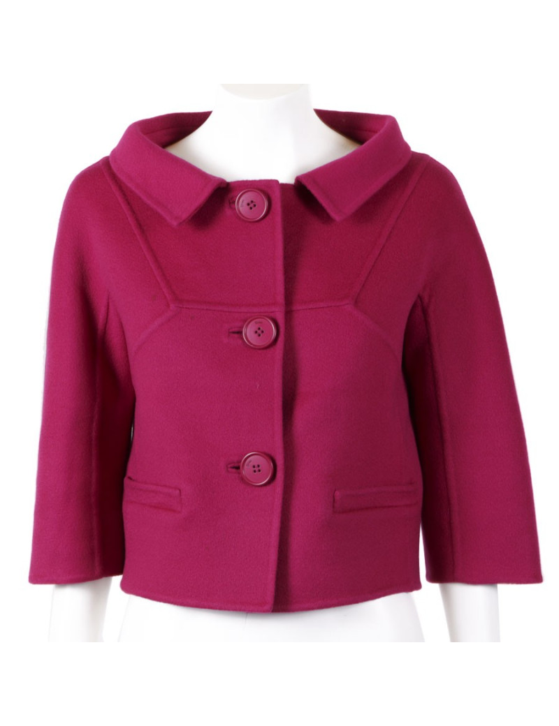 Veste DIOR rouge fushia
