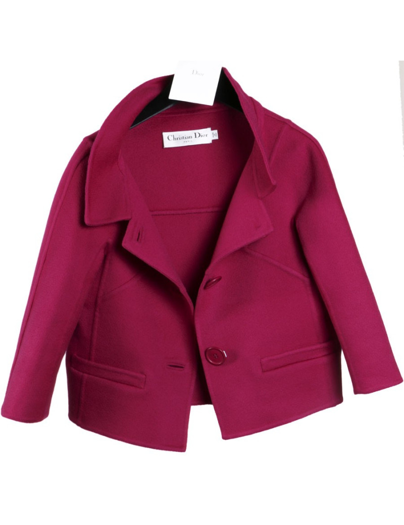 Veste DIOR rouge fushia