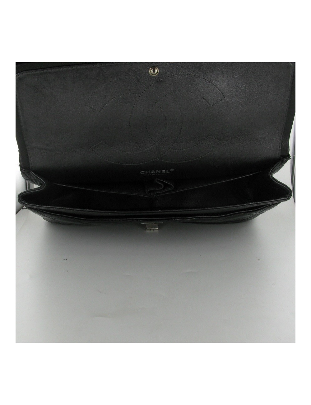 2.55 cuir vieilli irisé CHANEL