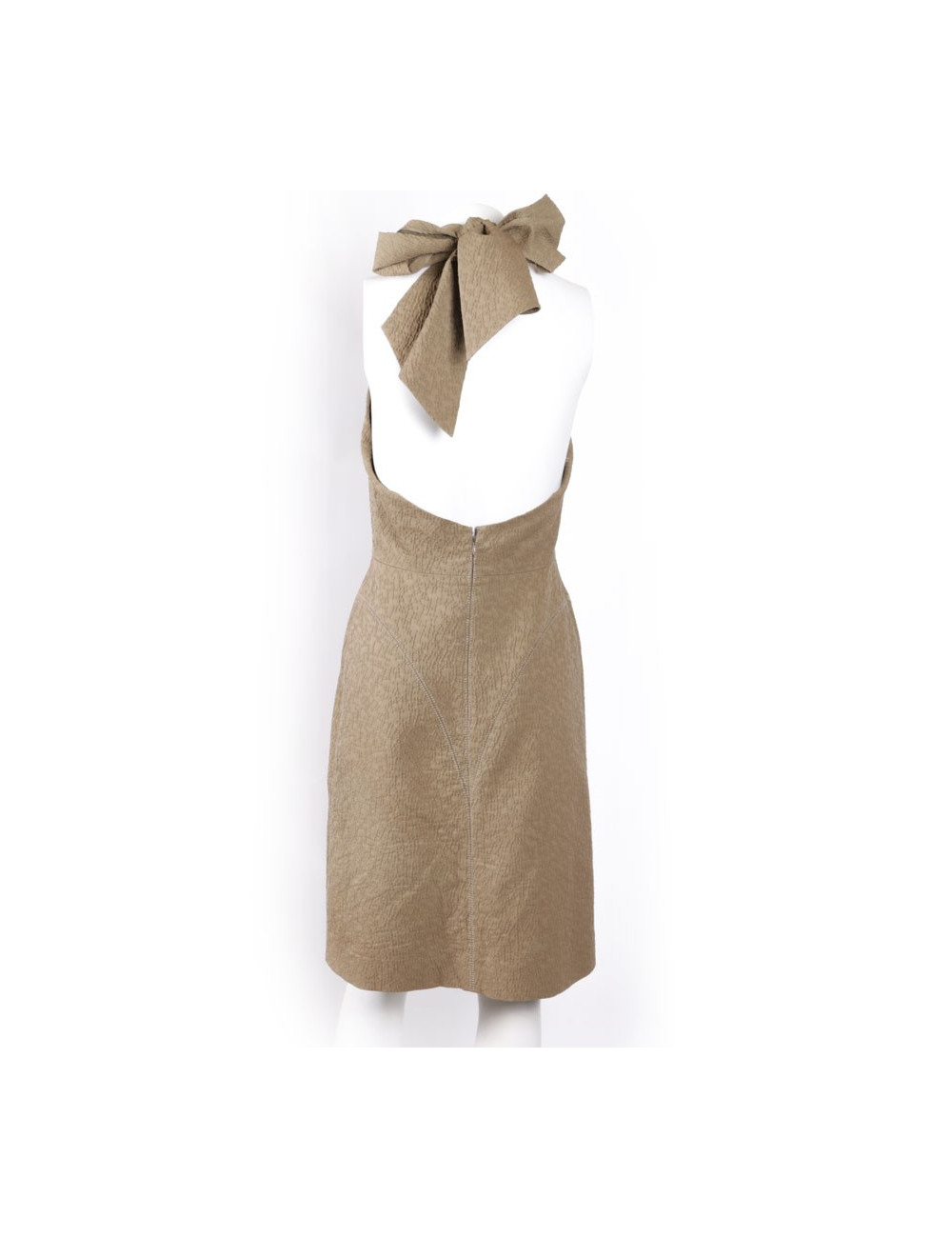 YVES SAINT LAURENT T 38 backless dress