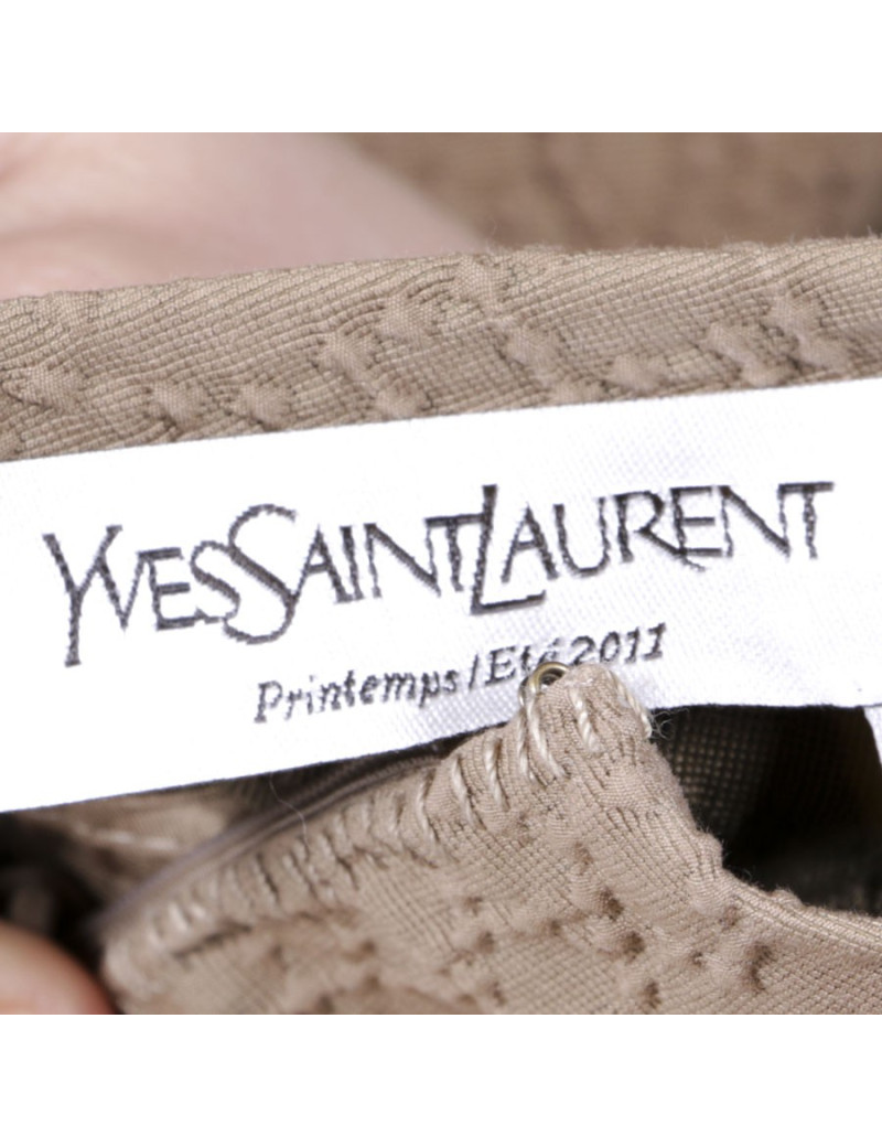 Robe dos nu YVES SAINT LAURENT T 38