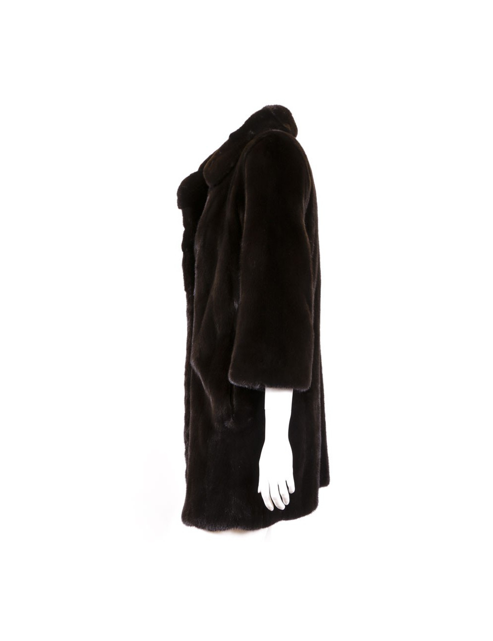 Manteau P T en vison blackglama