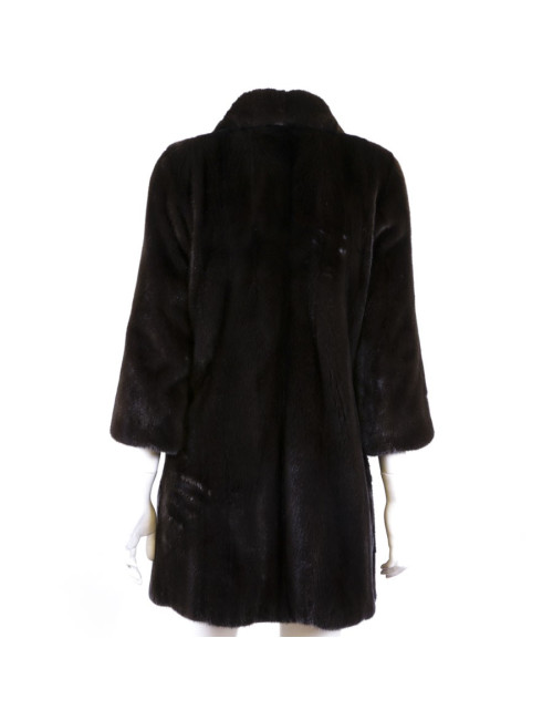 Manteau P T en vison blackglama
