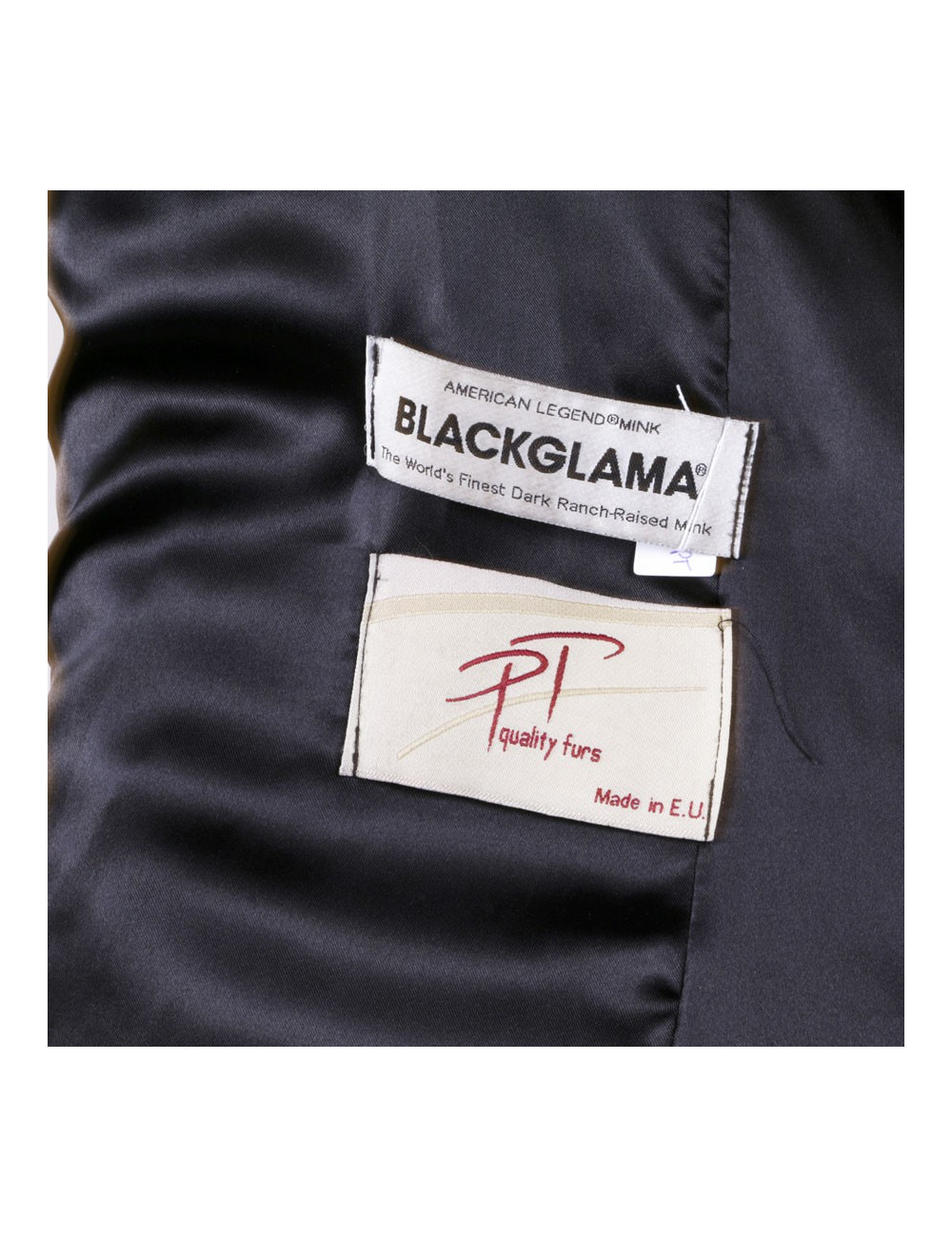 Manteau P T en vison blackglama