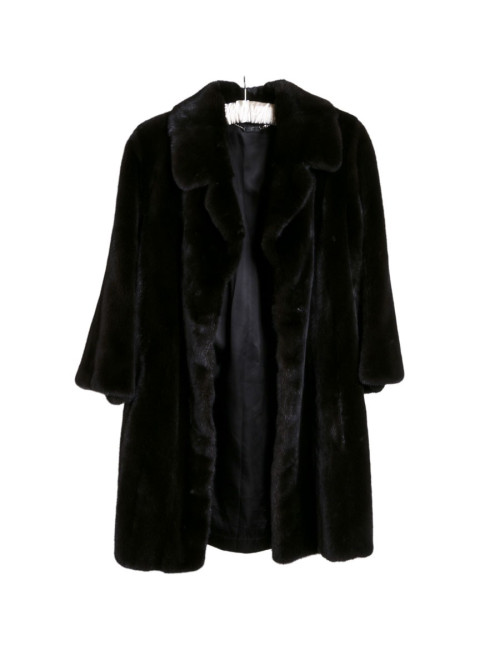 Manteau P T en vison blackglama