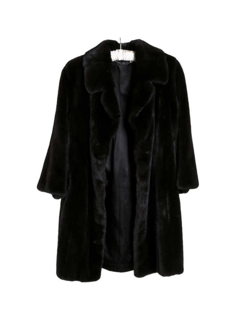 P T blackglama mink coat