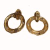 Couture CHANEL pendants clips Vintage earrings