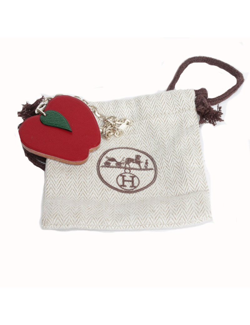 Porte-clefs HERMES pomme 