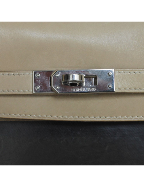 Backpack backpack Kelly HERMES leather and amazonia