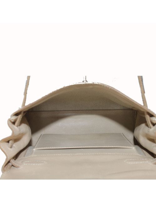 Backpack backpack Kelly HERMES leather and amazonia