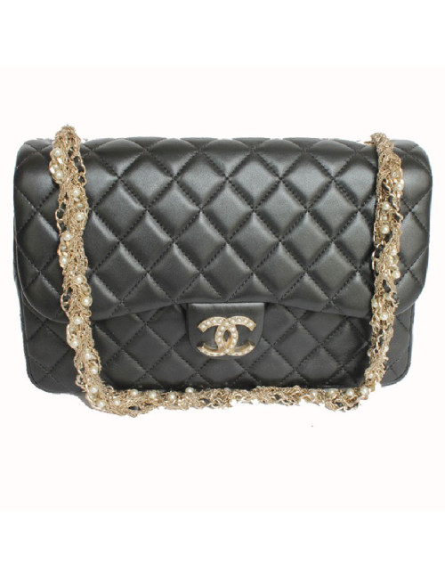 Sac timeless CHANEL noir