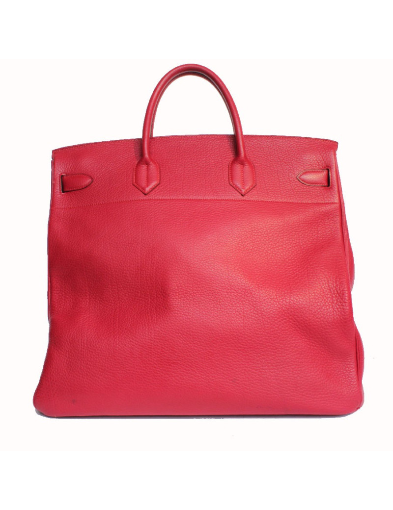 Sac Haut à courroies HERMES cuir togo 