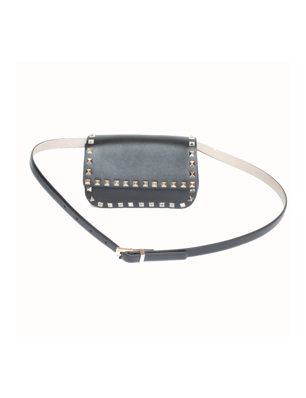 Pochette et ceinture Rocksud VALENTINO noire