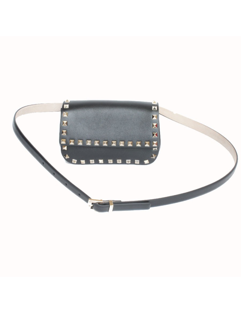 Pochette et ceinture Rocksud VALENTINO noire