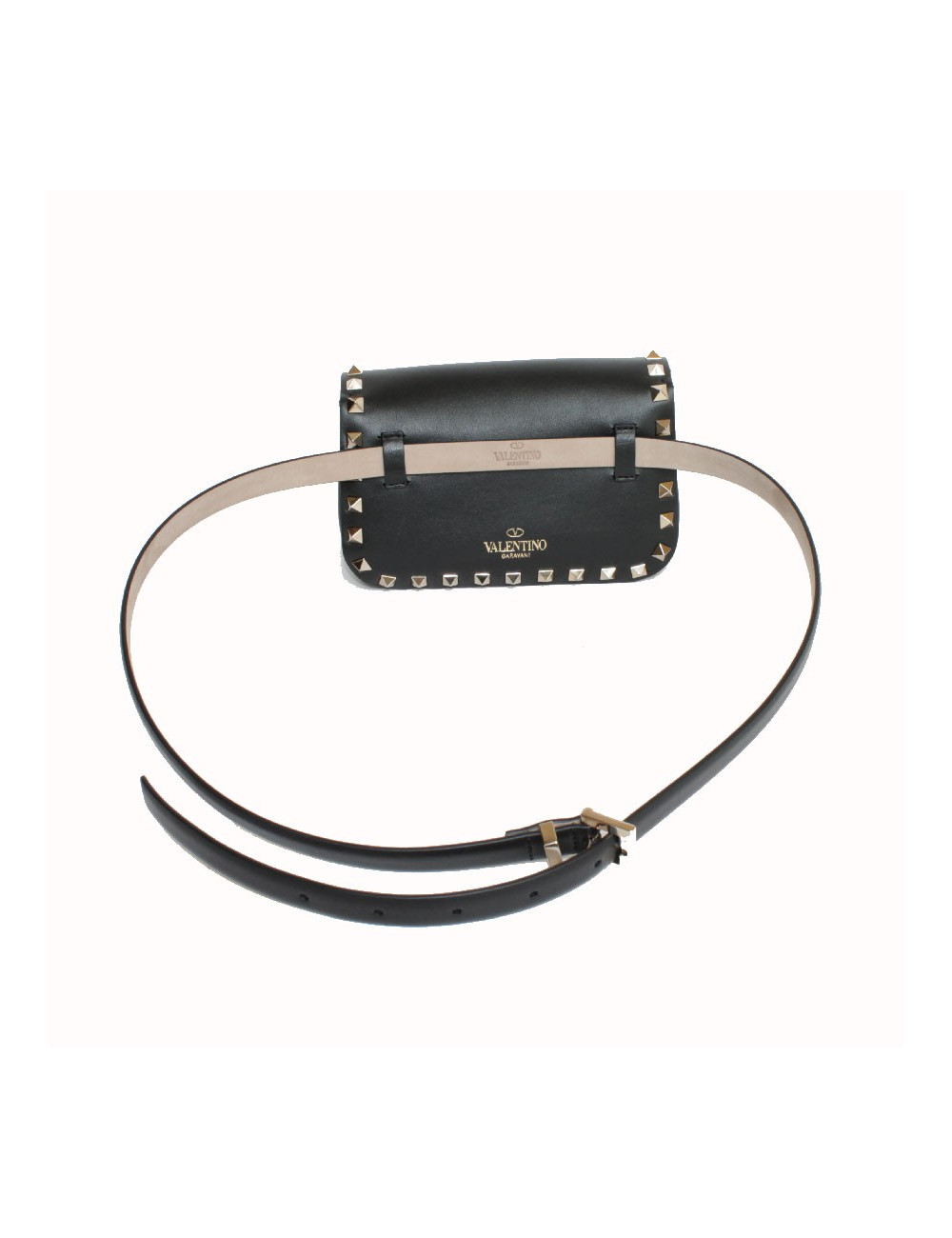 Pochette et ceinture Rocksud VALENTINO noire