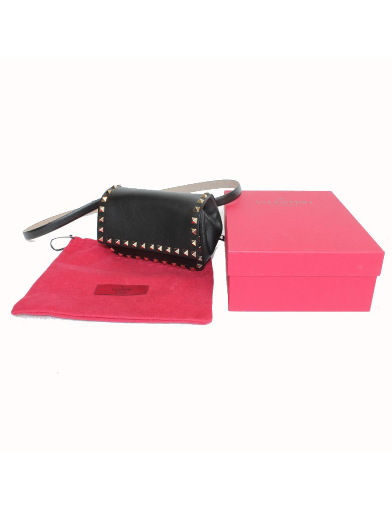 Pochette et ceinture Rocksud VALENTINO GARAVANI noire