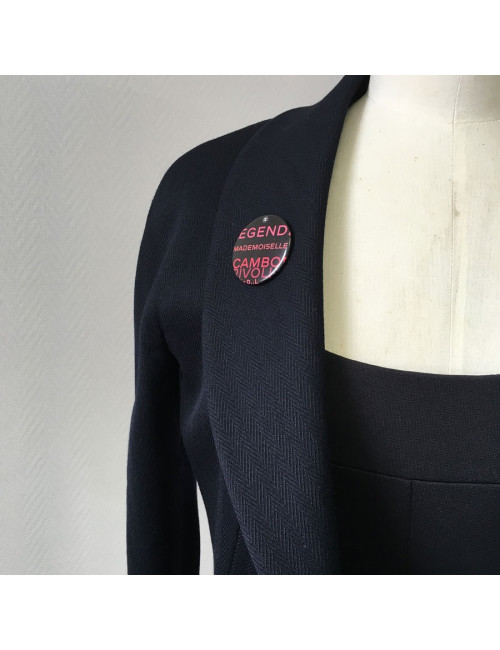 Pin’s CHANEL Mademoiselle Cambon en métal