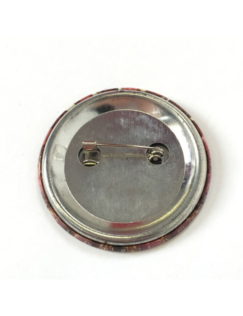 CHANEL round metal pins