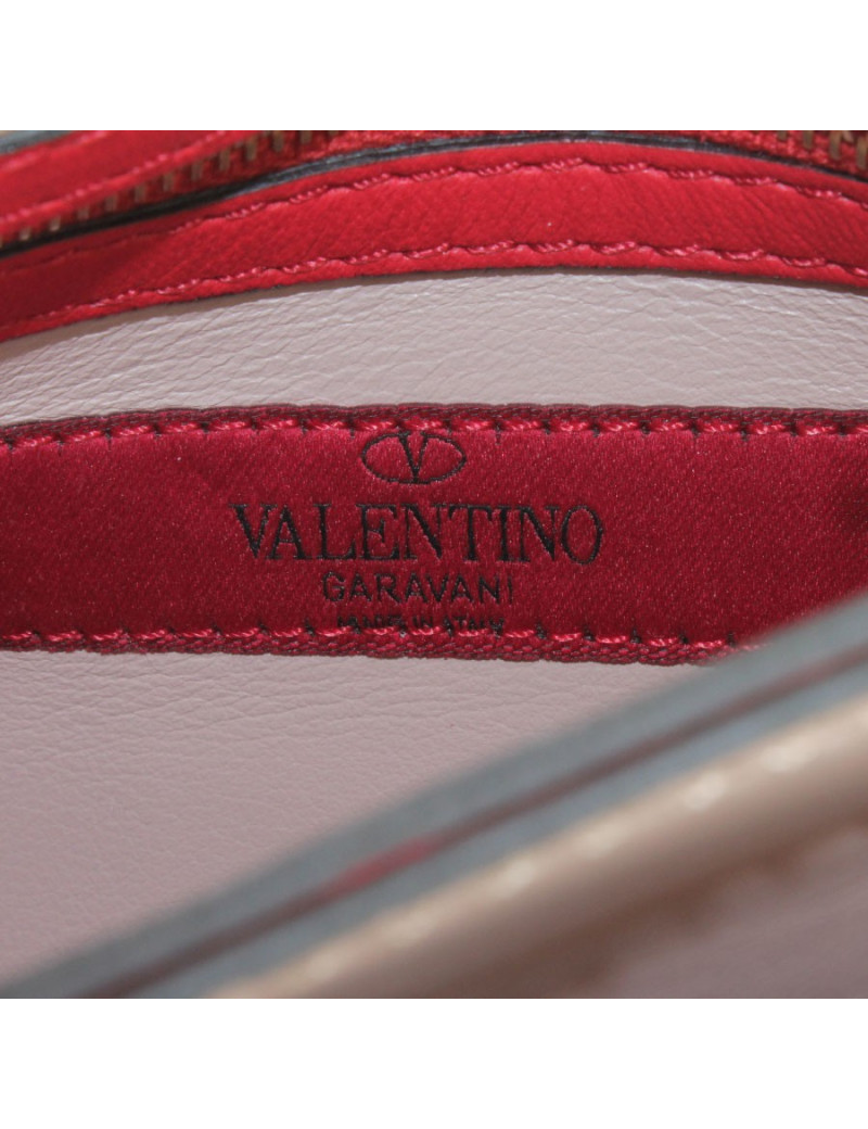 Pochette  rockstud VALENTINO rouge