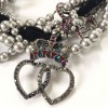 LANVIN choker necklace with charms 