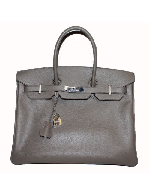 Birkin 35 HERMES epsom étoupe 