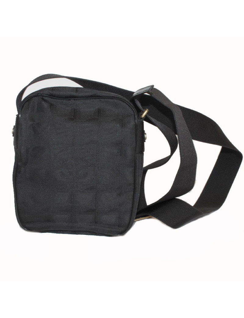 Sacoche CHANEL toile noire 