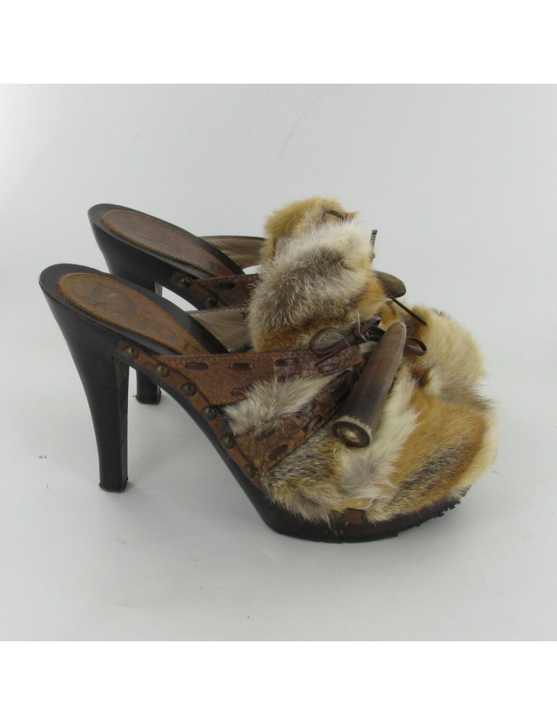 Sabot en fourrure DIOR