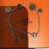 Confetti HERMES silver and rose gold bracelet