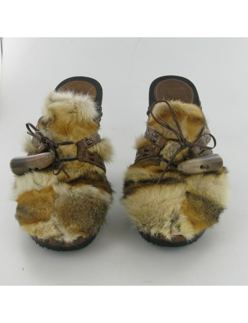 Sabot en fourrure DIOR