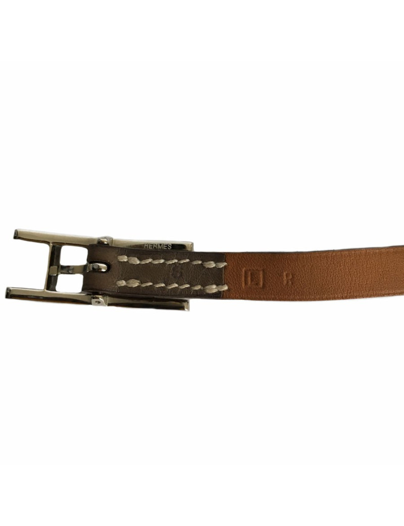 Bracelet 'Be happy' HERMES leather entry