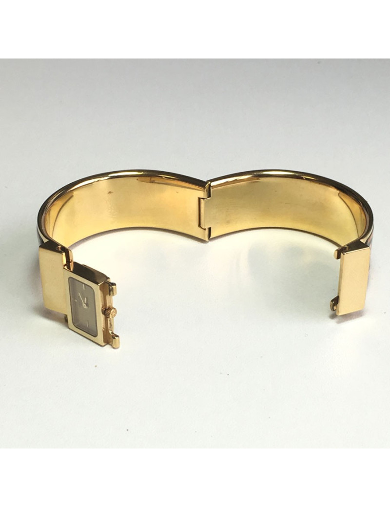 Montre Loquet HERMES bracelet émaillé
